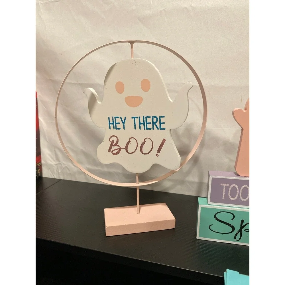 Halloween bundle of 4 - HEY THERE‎ BOO! LET'S GET SPOOKY - 10 LED WIRE LIGHTS